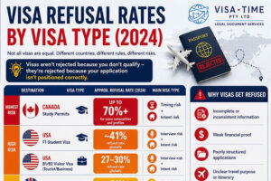 Visa Time | Visa Refusal Rates By Visa Type (2024)