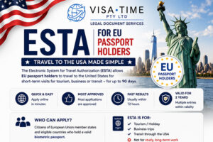 Visa Time | ESTA: EU Passport Holders - Travel to the USA Made Easy